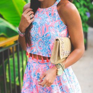 Lilly Pulitzer Selina top & skirt set Summer Siren